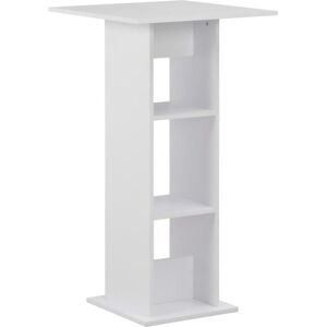 Bar Table White 60x60x110 cm Vidaxl Bar Table White 60x60x110 cm Vidaxl