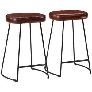 Bar Stools 2 pcs Dark Brown 41x29x62 cm Vidaxl Bar Stools 2 pcs Dark Brown 41x29x62 cm Vidaxl