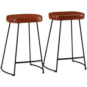 Bar Stools 2 pcs Dark Brown 41x29x62 cm Vidaxl Bar Stools 2 pcs Dark Brown 41x29x62 cm Vidaxl
