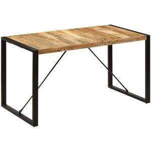 Dining Table 140x70x75 cm Solid Mango Wood Vidaxl Dining Table 140x70x75 cm Solid Mango Wood Vidaxl