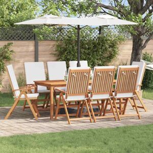 Vidaxl - Garden Chair 8 pcs Brown 57 x 71.5 x 104cm Solid Teak wood Vidaxl - Garden Chair 8 pcs Brown 57 x 71.5 x 104cm Solid Teak wood