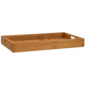 Serving Tray 60x35 cm Solid Teak Wood vidaXL Serving Tray 60x35 cm Solid Teak Wood vidaXL