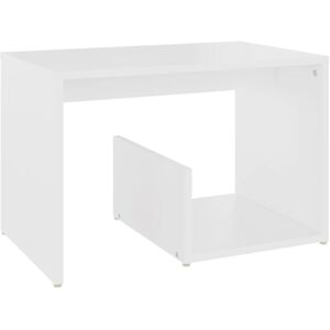 Side Table White 59x36x38 cm Engineered Wood Vidaxl Side Table White 59x36x38 cm Engineered Wood Vidaxl