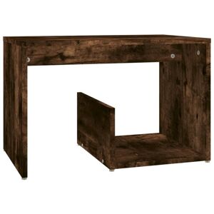 Vidaxl - Side Table Smoked Oak 59x36x38 cm Engineered Wood Vidaxl - Side Table Smoked Oak 59x36x38 cm Engineered Wood