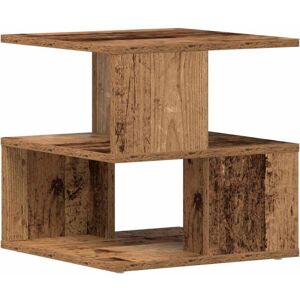 Vidaxl - Side Table Old wood 40 x 40 x 40 cm Engineered wood Vidaxl - Side Table Old wood 40 x 40 x 40 cm Engineered wood