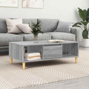 Vidaxl - Coffee Table Grey sonoma 103.5 x 60 x 35 cm Engineered wood Vidaxl - Coffee Table Grey sonoma 103.5 x 60 x 35 cm Engineered wood