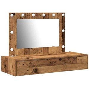 Dressing Table Brown 100 x 40 x 70 cm Engineered wood Vidaxl Dressing Table Brown 100 x 40 x 70 cm Engineered wood Vidaxl