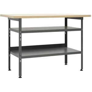 Vidaxl - Workbench Grey 120x60x85 cm Steel Vidaxl - Workbench Grey 120x60x85 cm Steel