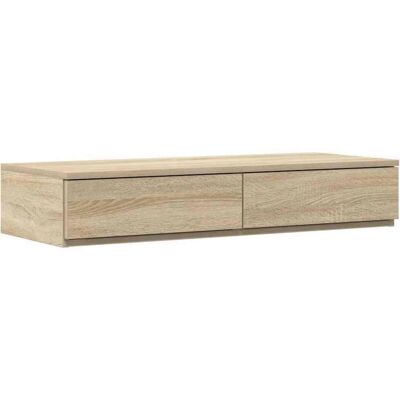 Vidaxl Roble Sonoma 100x36.5x16.5 cm Bedside Table Vidaxl Roble Sonoma 100x36.5x16.5 cm Bedside Table