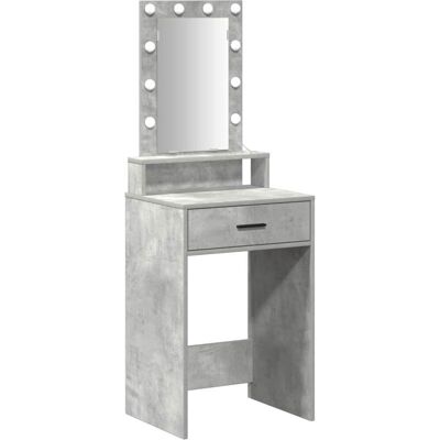 vidaXL Grey Concrete Effect Wooden 50x41x140cm Mirror - Mirror vidaXL Grey Concrete Effect Wooden 50x41x140cm Mirror - Mirror