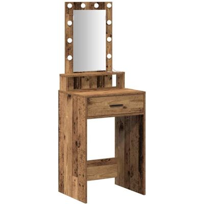 vidaXL Altholz Holz 50 x 41 x 140 cm Cosmetictable - Rectangular Rustic Design vidaXL Altholz Holz 50 x 41 x 140 cm Cosmetictable - Rectangular Rustic Design