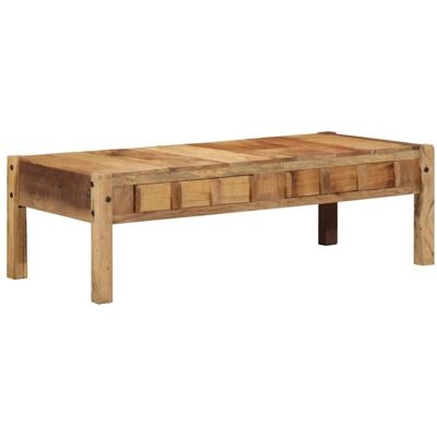 Vidaxl - Coffee Table 110x55x35 cm solid wood natural oak Vidaxl - Coffee Table 110x55x35 cm solid wood natural oak
