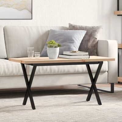 vidaXL Coffee Table X-Frame 90x40x45.5 cm - Coffee Table vidaXL Coffee Table X-Frame 90x40x45.5 cm - Coffee Table