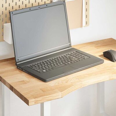 Vidaxl - Desk Top Untreated 80x60x2.5 cm Solid Wood Oak Rectangular Vidaxl - Desk Top Untreated 80x60x2.5 cm Solid Wood Oak Rectangular