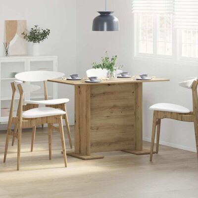 Vidaxl Artisan Oak Rectangular Dining Table - Dining Table Vidaxl Artisan Oak Rectangular Dining Table - Dining Table