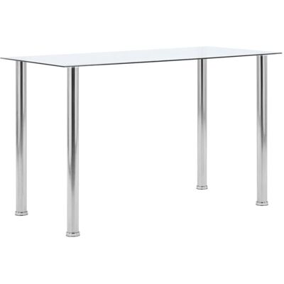 vidaXL Dining Table Tempered Glass - Dining Table vidaXL Dining Table Tempered Glass - Dining Table