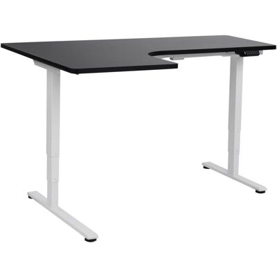Beliani Electric L-shaped Height Adjustable Desk - Modern Office Furniture Beliani Electric L-shaped Height Adjustable Desk - Modern Office Furniture