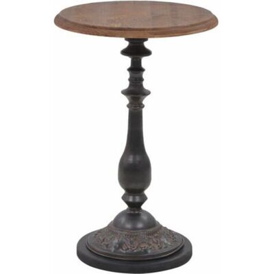 vidaXL Solid Fir Wood End Table 40x64cm Brown - End Table vidaXL Solid Fir Wood End Table 40x64cm Brown - End Table