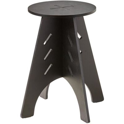 SoBuy Black Round Side Table - Side Table SoBuy Black Round Side Table - Side Table