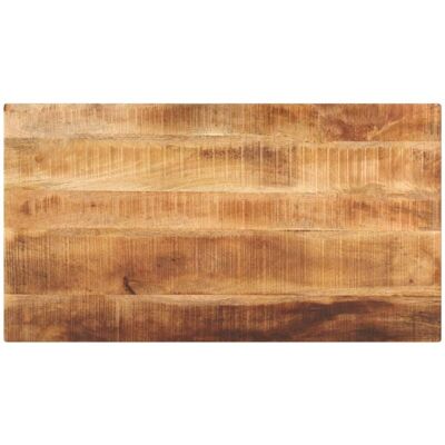 Table Top 110x50x2.5 cm Rectangular Solid Wood Rough Mango vidaXL Table Top 110x50x2.5 cm Rectangular Solid Wood Rough Mango vidaXL