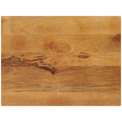 vidaXL 80x70x2.5 cm Rectangular Mango Wood Table Top - Dining vidaXL 80x70x2.5 cm Rectangular Mango Wood Table Top - Dining