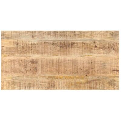 vidaXL Solid Mango Wood Tabletop - 25-27mm - 100x60cm - Tabletop vidaXL Solid Mango Wood Tabletop - 25-27mm - 100x60cm - Tabletop