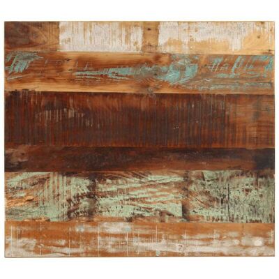 vidaXL Rectangular Reclaimed Wood Tabletop 70x80 cm - Rustic Charm vidaXL Rectangular Reclaimed Wood Tabletop 70x80 cm - Rustic Charm