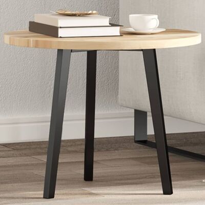 vidaXL Round Solid Wood Acacia Table Top - Table Top vidaXL Round Solid Wood Acacia Table Top - Table Top
