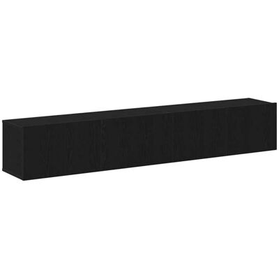 vidaXL TV-Stand Set - Black - TV-Stand vidaXL TV-Stand Set - Black - TV-Stand