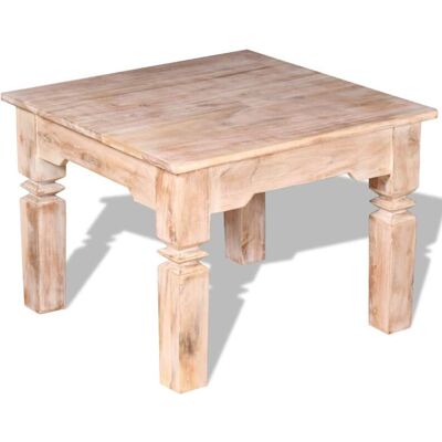 vidaXL Acacia Wood Coffee Table - 60x60x45 cm vidaXL Acacia Wood Coffee Table - 60x60x45 cm
