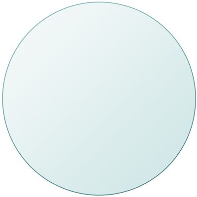 vidaXL Table Top Tempered Glass Round 700 mm vidaXL Table Top Tempered Glass Round 700 mm