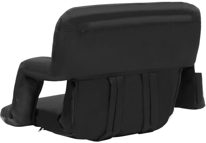Mophorn Stadium Seat with Back Support, Wide Bleacher Seat Back, Folding Padded Cushion Stadium Chair, Portable Reclining Chair with Hook Pocket