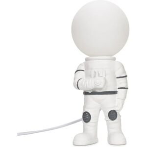 Valuelights - Astronaut Spaceman Table Lamp Opal Globe Head Bedside Desk Light + led 3W Bulb