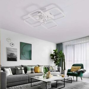 Comely - led Ceiling Light, Modern Ceiling Lamp 52W 4680LM, 6000K Cool White Ceiling Light Fixture, for Living Room, Kitchen, Kitchen, Bedroom