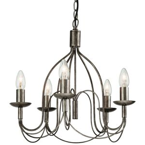 FIRSTLIGHT PRODUCTS Firstlight Regency - 5 Light Chandelier Antique Silver, E14