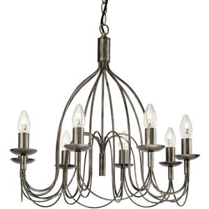 FIRSTLIGHT PRODUCTS Firstlight Regency - 8 Light Chandelier Antique Silver, E14