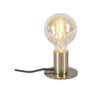 Qazqa - Art Deco Table Lamp Gold - Facil - Gold/Messing