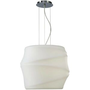 INSPIRED LIGHTING Inspired Clearance - Bambu Pendant E27 Outdoor IP44, Opal White