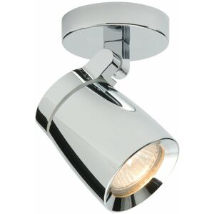 LOOPS Bathroom Ceiling Adjustable Spotlight Chrome Plate Single Round Modern Downlight