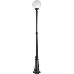 FRANKLITE Black garden lamp Rotonda 1 Bulb Diameter 30 Cm