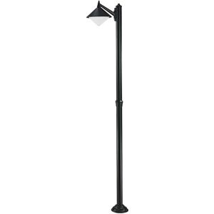 FRANKLITE Black garden lamp Sera 1 Bulb Diameter 45 Cm