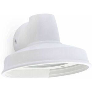 Faro Barcelona - Bronx 1-Light White Garden Wall Sconce