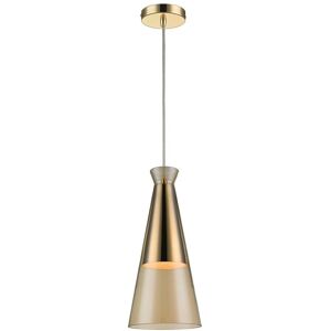 1 Light Ceiling Pendant Champagne gold, E27 - Spring Lighting