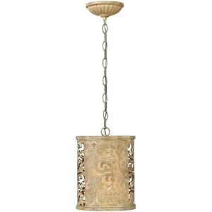 Elstead - Carabel - 1 Light Ceiling Mini Pendant Brushed Champagne, E27