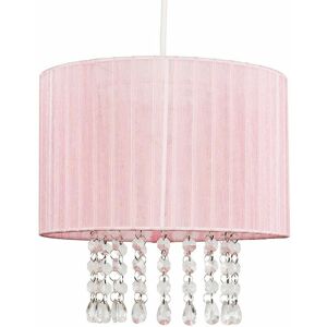 VALUELIGHTS Ceiling Chandelier Lamp Shade Light Acrylic Jewel Lighting - Pink