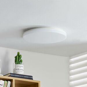 Ceiling Light Artinwith motion detector (modern) in White made of Plastic for e.g. Bathroom (1 light source,) from Prios white