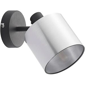 Ceiling Light Joudy dimmable (modern) in Silver made of Metal for e.g. Living Room & Dining Room (1 light source, E14) from Lindby brushed aluminium,