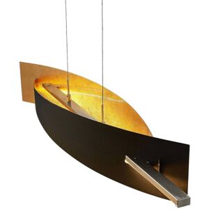 Ceiling Light Marija dimmable (modern) in Black made of Metal for e.g. Living Room & Dining Room from Lucande black, gold