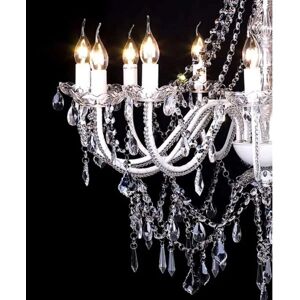 BERKFIELD HOME Chandelier with 1600 Crystals