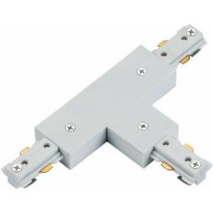 LOOPS Commercial Track Lighting T-Connector - 180mm x 107mm - White Pc Rail System
